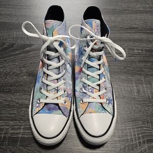 Women's Converse Chuck Taylor Colorful High-Top Sneakers Size 8